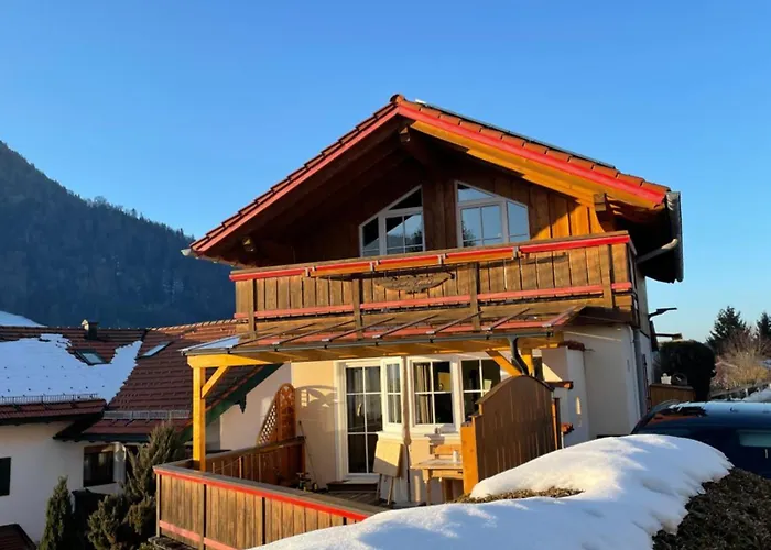 アパート Hasenchalet Whg1 70m2 6 Pers Chiemgau Karte